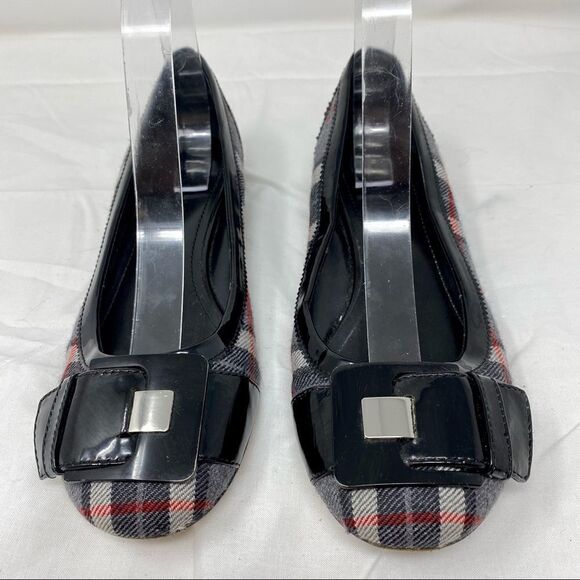 Franco Sarto Cameo Plaid Flats- Size 8 - Picture 2 of 12